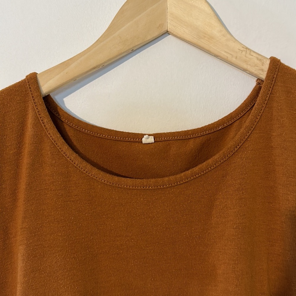 Extra Large Rust Maternity Dress - Picture 3 of 7